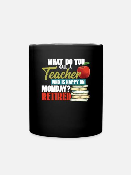 PROFESSEUR RETRAITÉ - Mug uni - noir