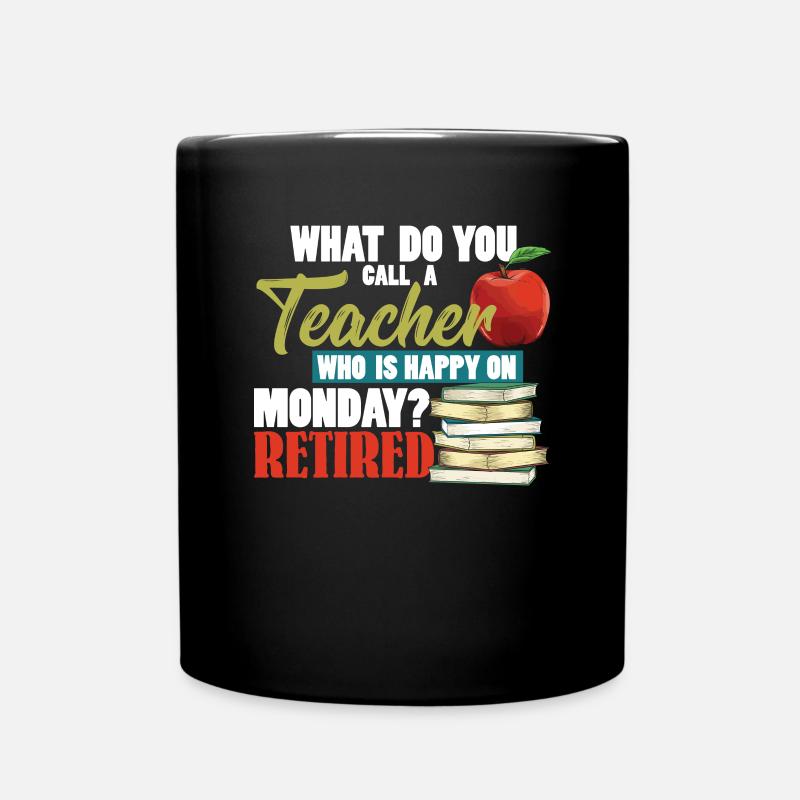 PROFESSEUR RETRAITÉ - Mug uni - noir