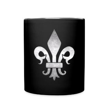 Symbole du roi - Mug uni - noir - Devant