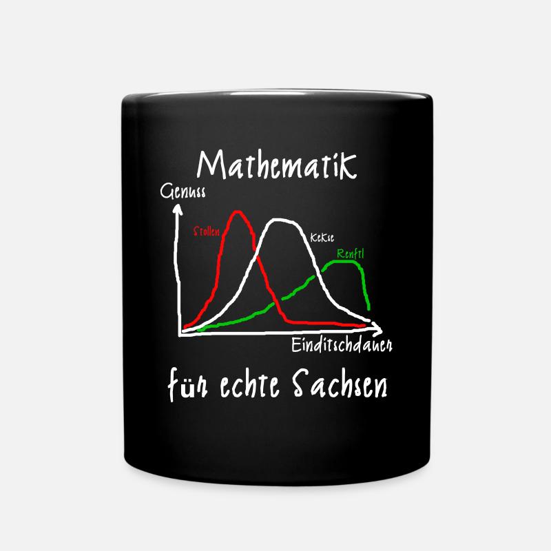 Ditschn - Mathématiques pour la vraie Saxe - Mug uni - noir