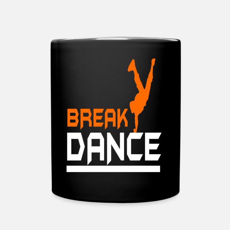 J'adore le break dance - Mug uni - noir