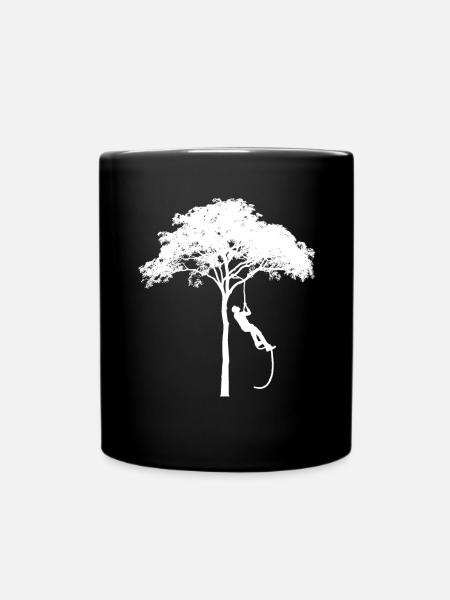 Corde hobby profession d'escalade - Mug uni - noir