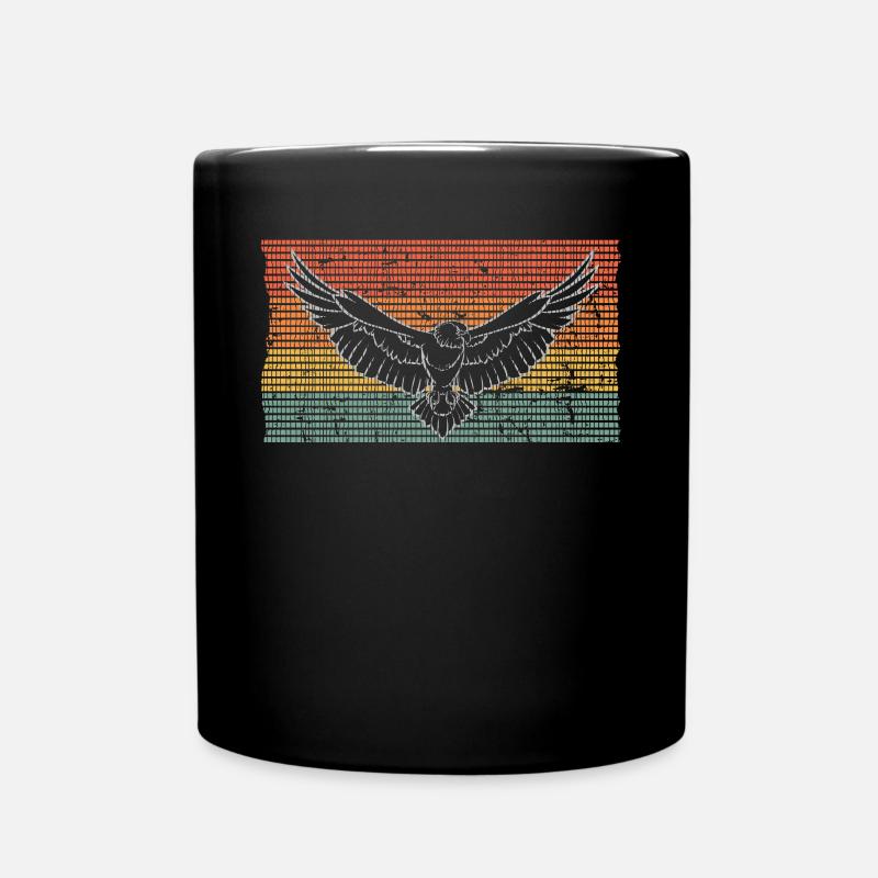 Eagle - Full Colour Mug - black
