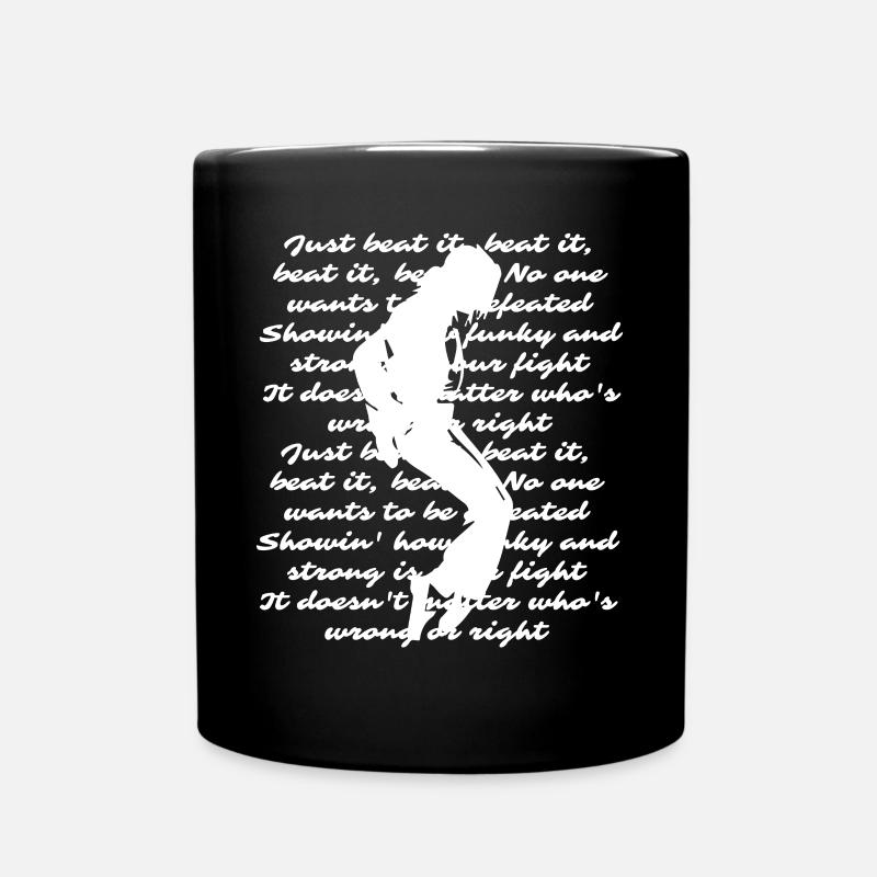 Bats-le, c'est tout - Mug uni - noir