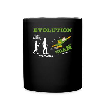 Vegan Vegan Vegan Veganism Organic Gift - Mug uni - noir - Devant