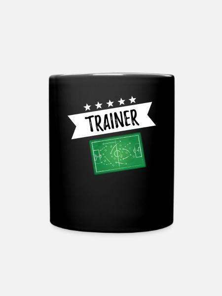 Trainer Tactics Board - Full Colour Mug - black