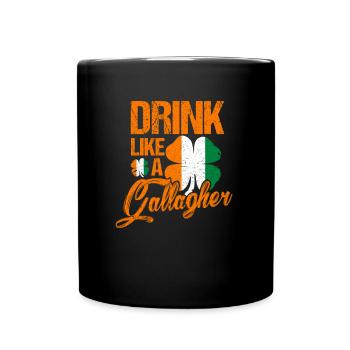 St. Patrick's Day - Full Colour Mug - black - Front