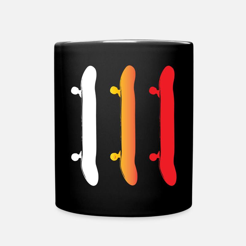 Skateboarding - Skateboards - Full Colour Mug - black