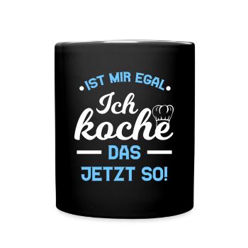 Cuisiner Drôle de sort Barbecues tabliers cadeau - Mug uni - noir - Devant