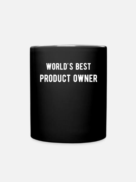 Product Owner - Mug uni - noir