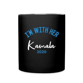 Je suis avec elle Kamala Harris 2020 - Mug uni - noir - Devant