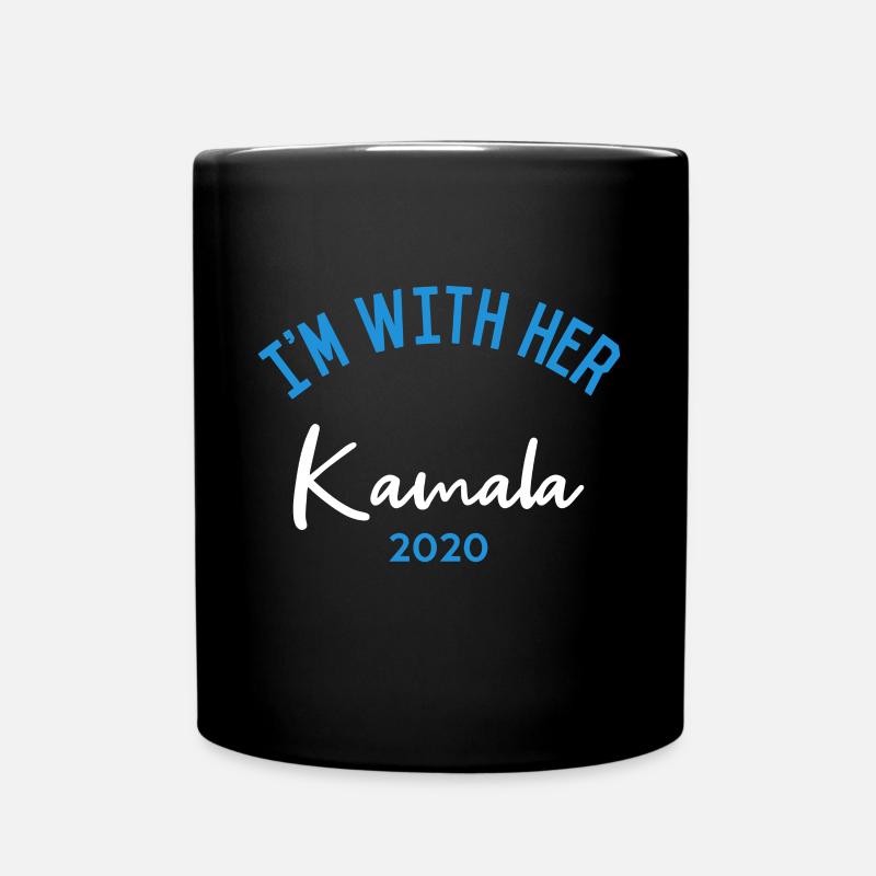 Ich bin bei ihr Kamala Harris 2020 - Tasse einfarbig - Schwarz