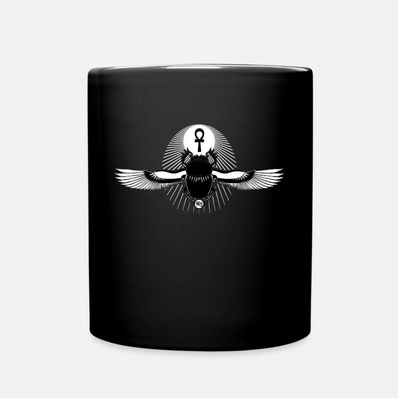 Égypte Skarabée Symbole - Mug uni - noir