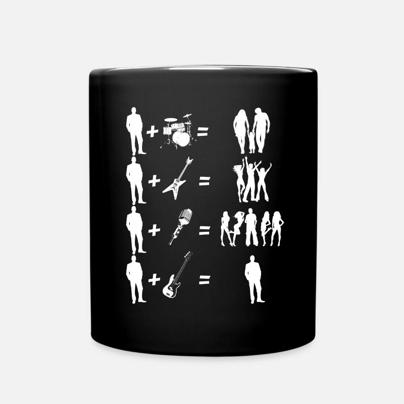 La basse vous rend solitaire - Mug uni - noir