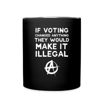 anarchy - Full Colour Mug - black - Front