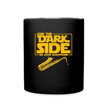 Saxophone Sax Saxophone Wind Instrument Gift - Full Colour Mug - black - Front