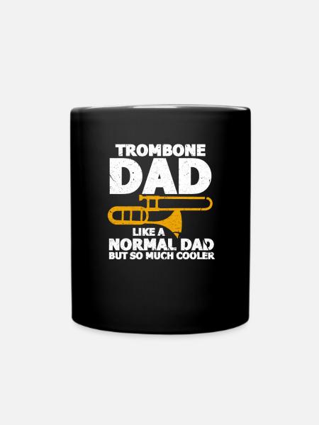 Père trombone - Mug uni - noir