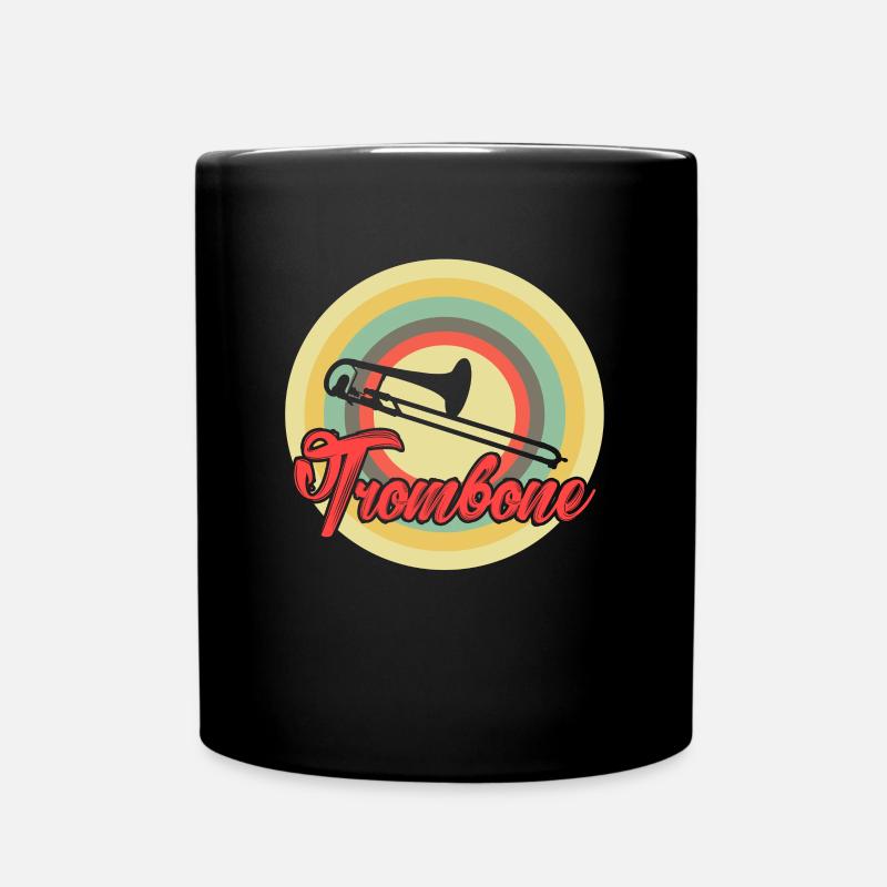 trombone - Mug uni - noir