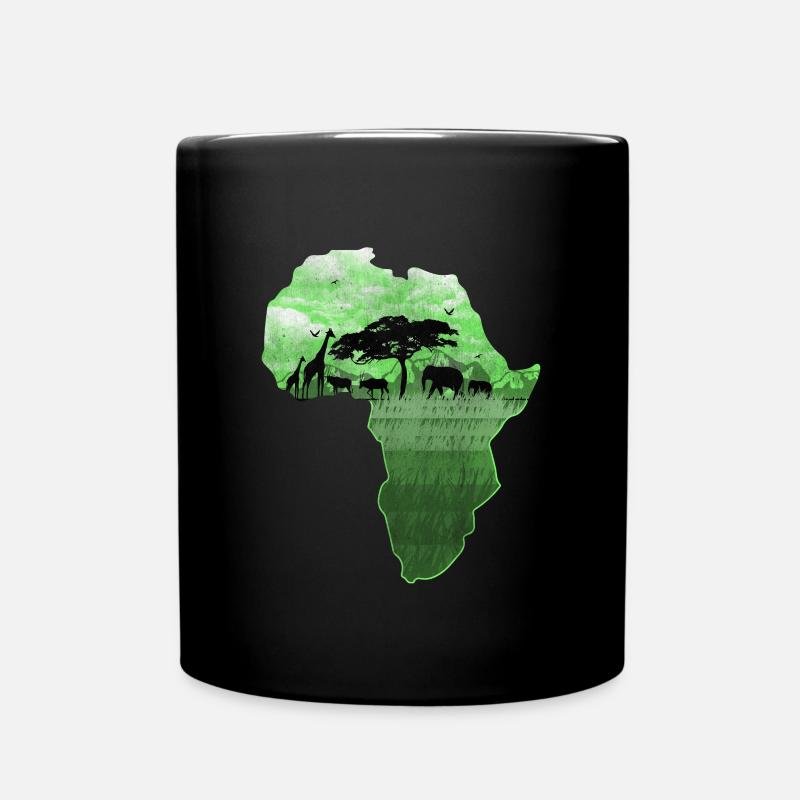 Afrique - Mug uni - noir