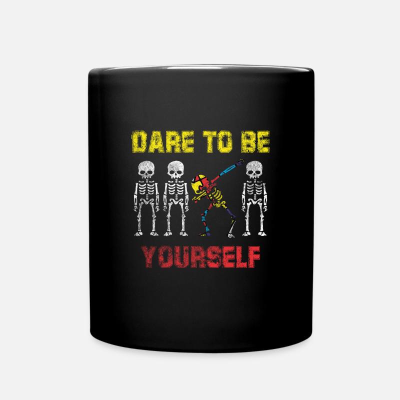 Autismus Dab Autist ADHS Autism Asperger Geschenk - Tasse einfarbig - Schwarz