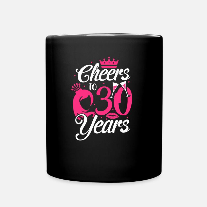 30 ans - Mug uni - noir