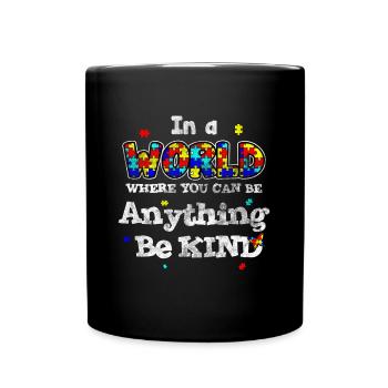 autism - Full Colour Mug - black - Front