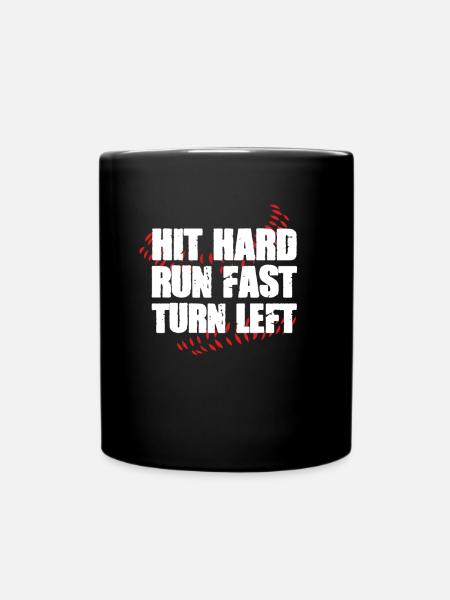 Baseball - Tasse einfarbig - Schwarz