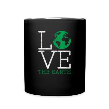 Jour de la terre - Mug uni - noir - Devant