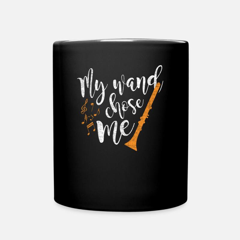 Clarinette instrument de musique instrument à vent musique - Mug uni - noir
