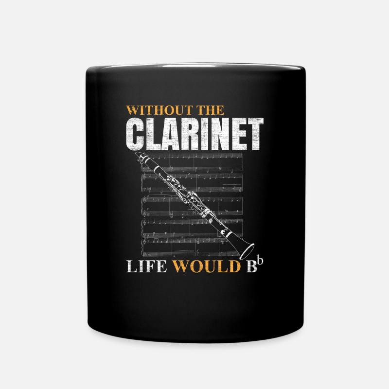 clarinette - Mug uni - noir