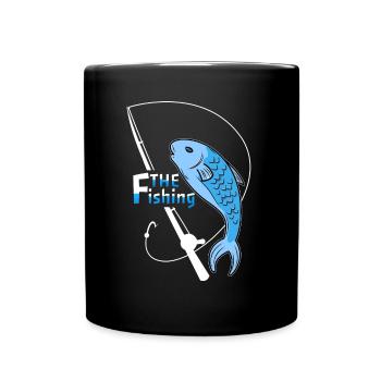 The fishing - Full Colour Mug - black - Front