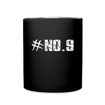 Messer Rule No 9 Messer Sammler - Tasse einfarbig - Schwarz - Vorne