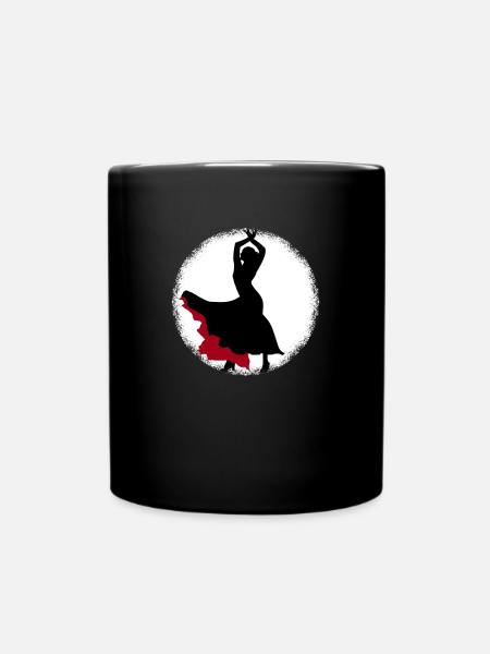 Danseuse de Flamenco - Mug uni - noir