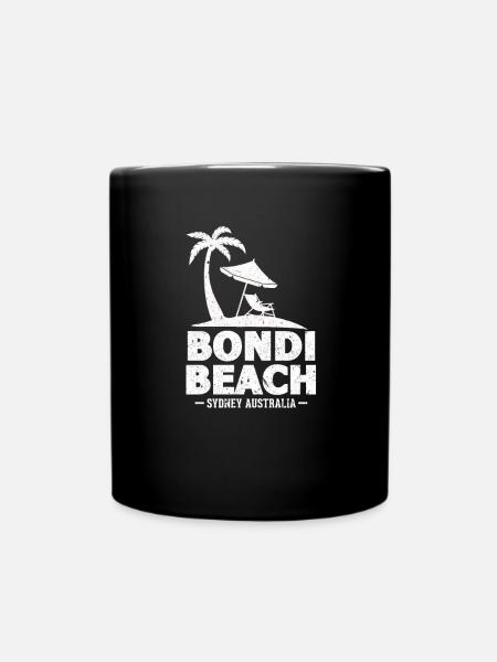Bondi Beach - Full Colour Mug - black