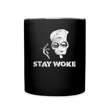 étranger - Mug uni - noir - Devant