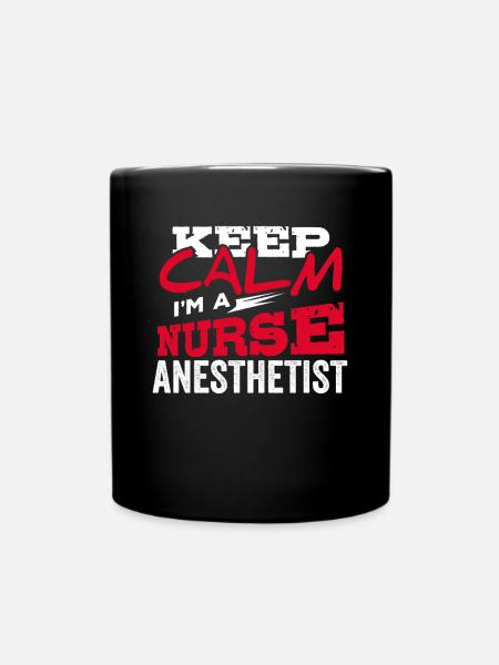 Anesthésiste infirmière cadeau anesthésique - Mug uni - noir