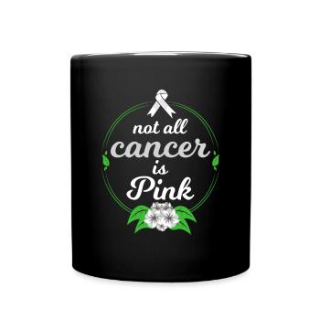 Lutte contre le cancer Sort Not All Cancer Is Pink - Mug uni - noir - Devant