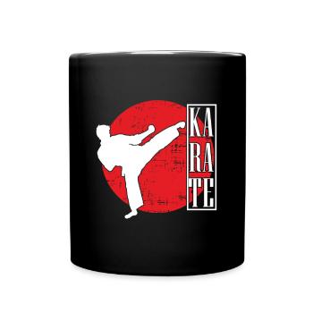 Karate Martial Arts Sports Athlete Gift - Full Colour Mug - black - Front