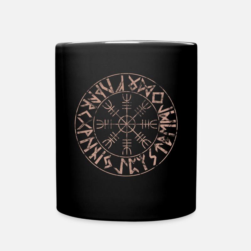 Wikinger - Tasse einfarbig - Schwarz