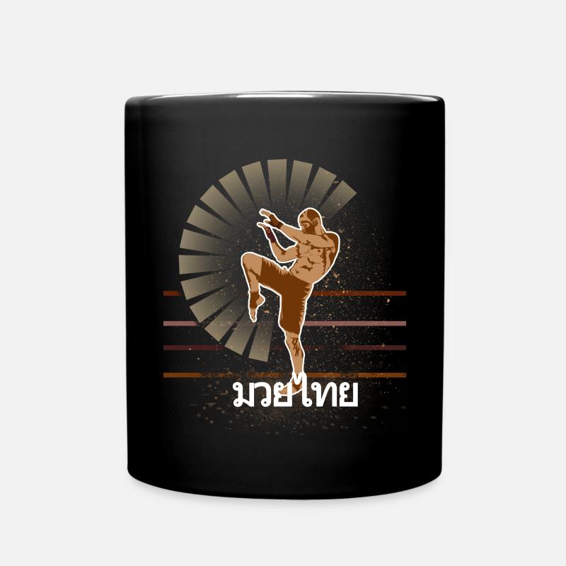 Muay Thai - Mug uni - noir