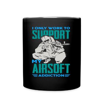 Airsoft - Mug uni - noir - Devant