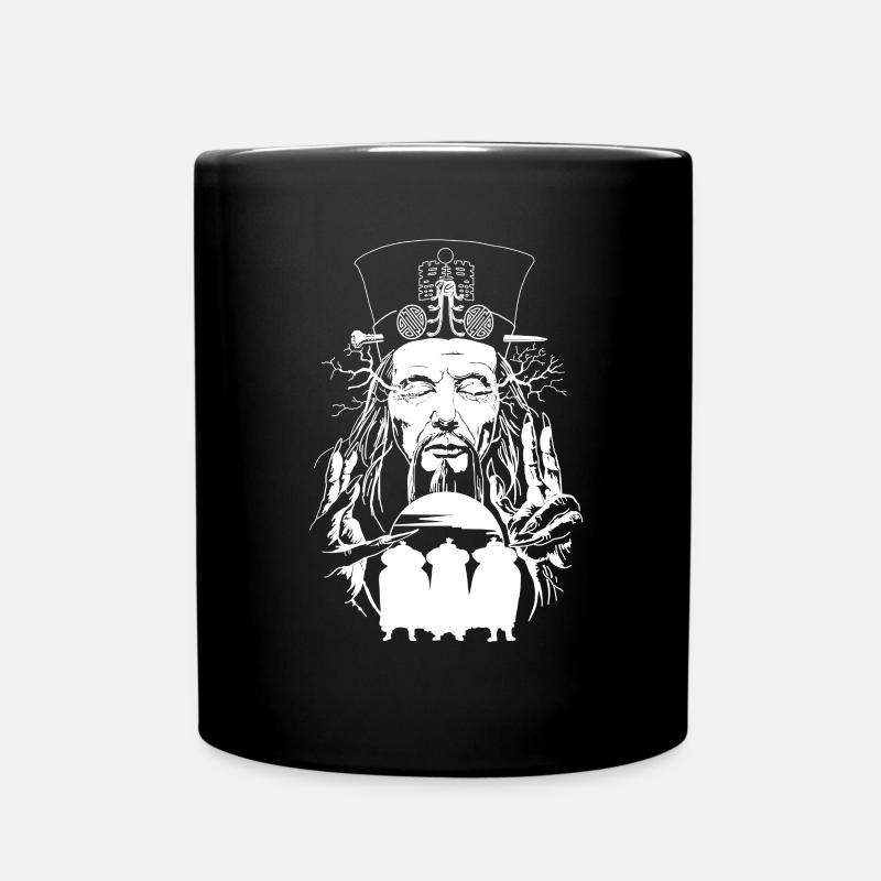Big trouble in little china mit Lo Pans Geschenk - Tasse einfarbig - Schwarz