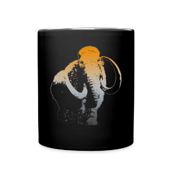 mammoth - Full Colour Mug - black - Front