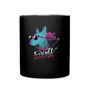 bullterrier - Full Colour Mug - black - Front