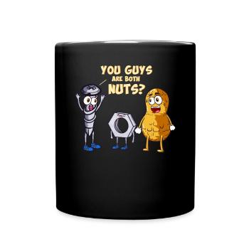 Homme à tout faire Amélioration de l'habitat Vis Ecrou Drôle - Mug uni - noir - Devant