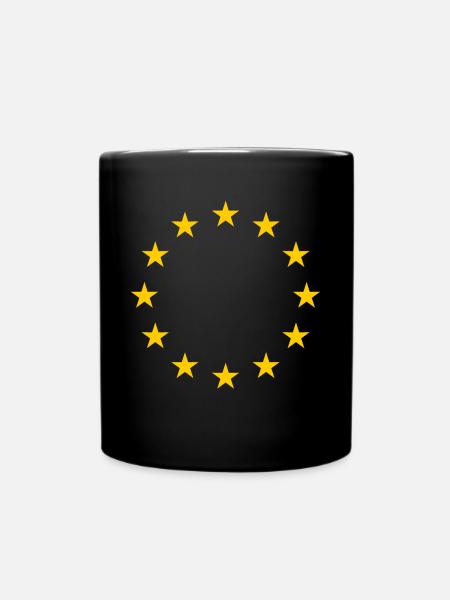 Europe - Full Colour Mug - black