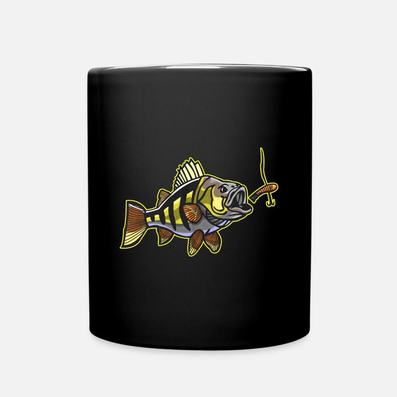Perche et Egli pêche - Mug uni - noir