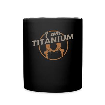 Hip Replacement Post New Hip Surgery Gift - Full Colour Mug - black - Front