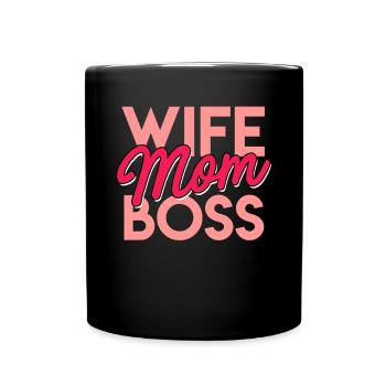 Patron de la fête des mères - Mug uni - noir - Devant