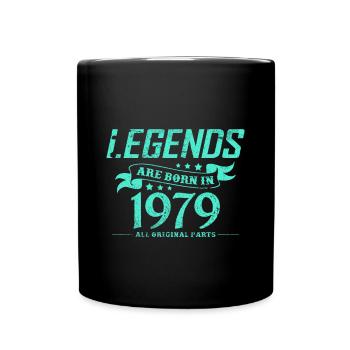 Année de naissance 1979 - Mug uni - noir - Devant